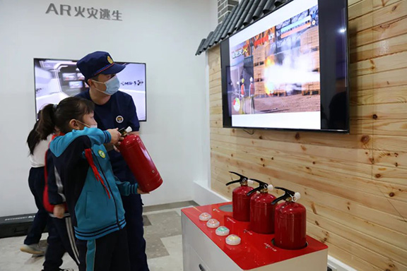 消防安全体验馆，模拟灭火系统