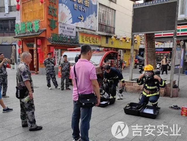白云区棠景街开展最小应急单元消防训练
