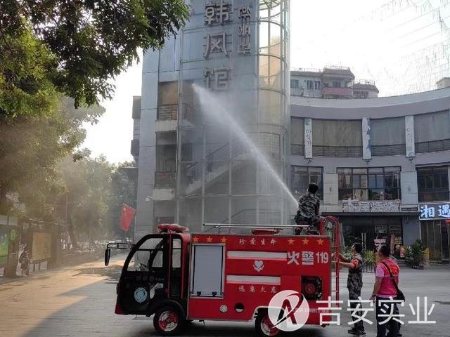 白云区棠景街开展最小应急单元消防训练