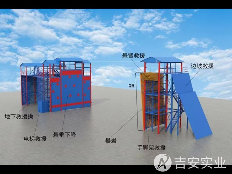 绳索救助操作训练