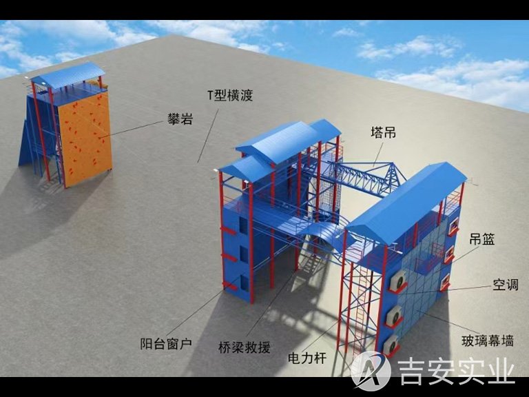 绳索救助操作训练