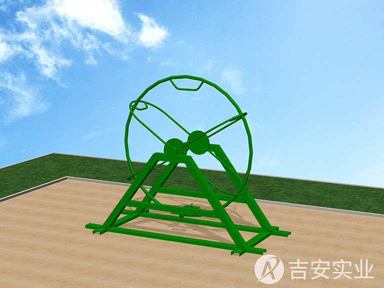 大回环旋转滚轮