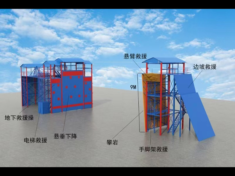 绳索救助操作训练