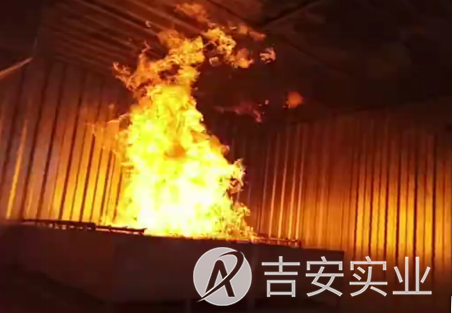 某消防救援支队室内烟热真火模火幕墙拟训练设施
